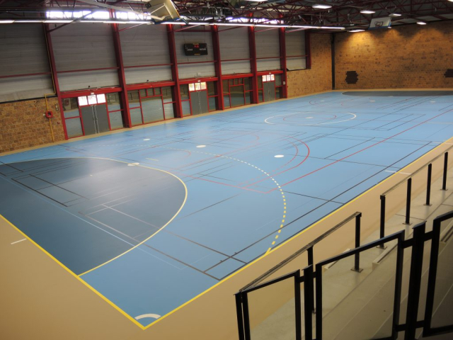 Sols sportifs gymnase L'Isle-d'Abeau